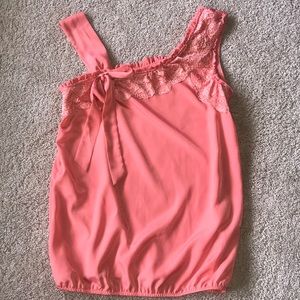 🛍 NWOT Maurices Sleeveless Tie Accent Blouse